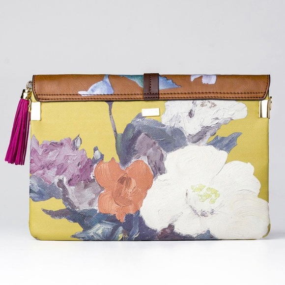 NWOT House of Disaster clutch leather bag - Picture 2 of 7